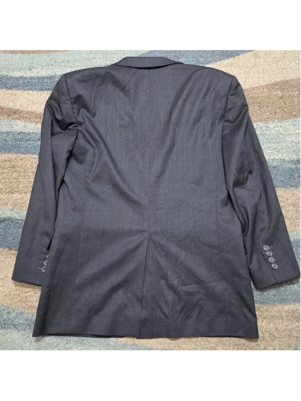 Brooks Brothers Madison 1818 Wool Blazer Mens 41R Black Suit Jacket Sports Coat
